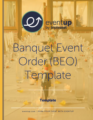EventUp - Template - Banquet Event Order
